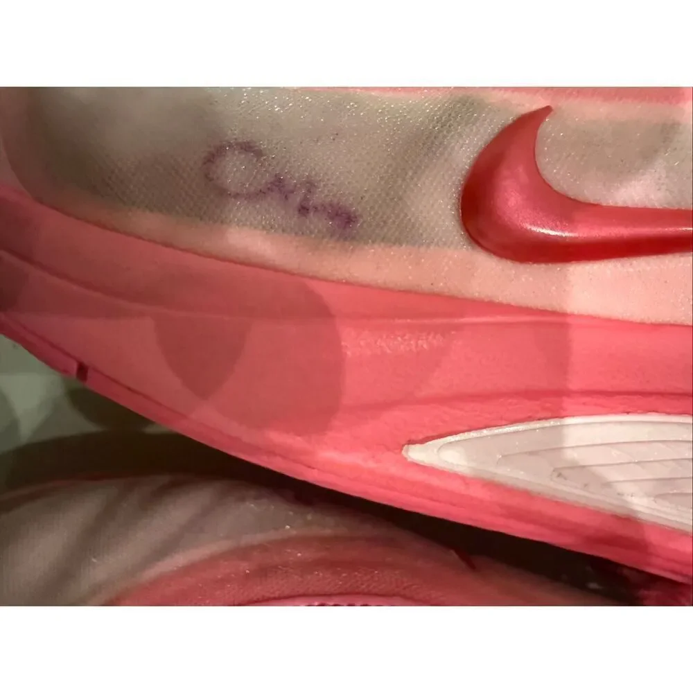 Nike Kid's A'ja Wilson A'One GS Basketball Sneakers Shoes Pink Size 5Y